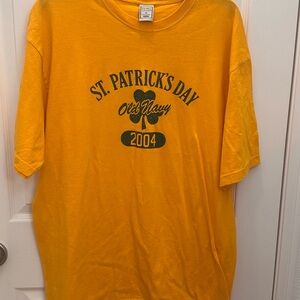 Old Navy Yellow St. Patrick's Day Tee